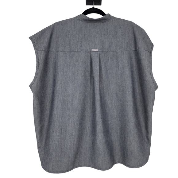 Figs Rafaela Oversized Scrub Pocket Top Livingston Basic Scrub Pant Size XXL - Picture 3 of 9